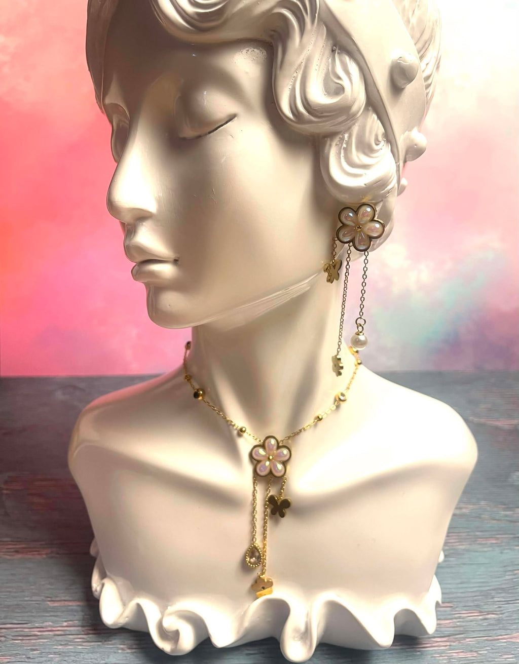 Boucle d'oreille Léonie