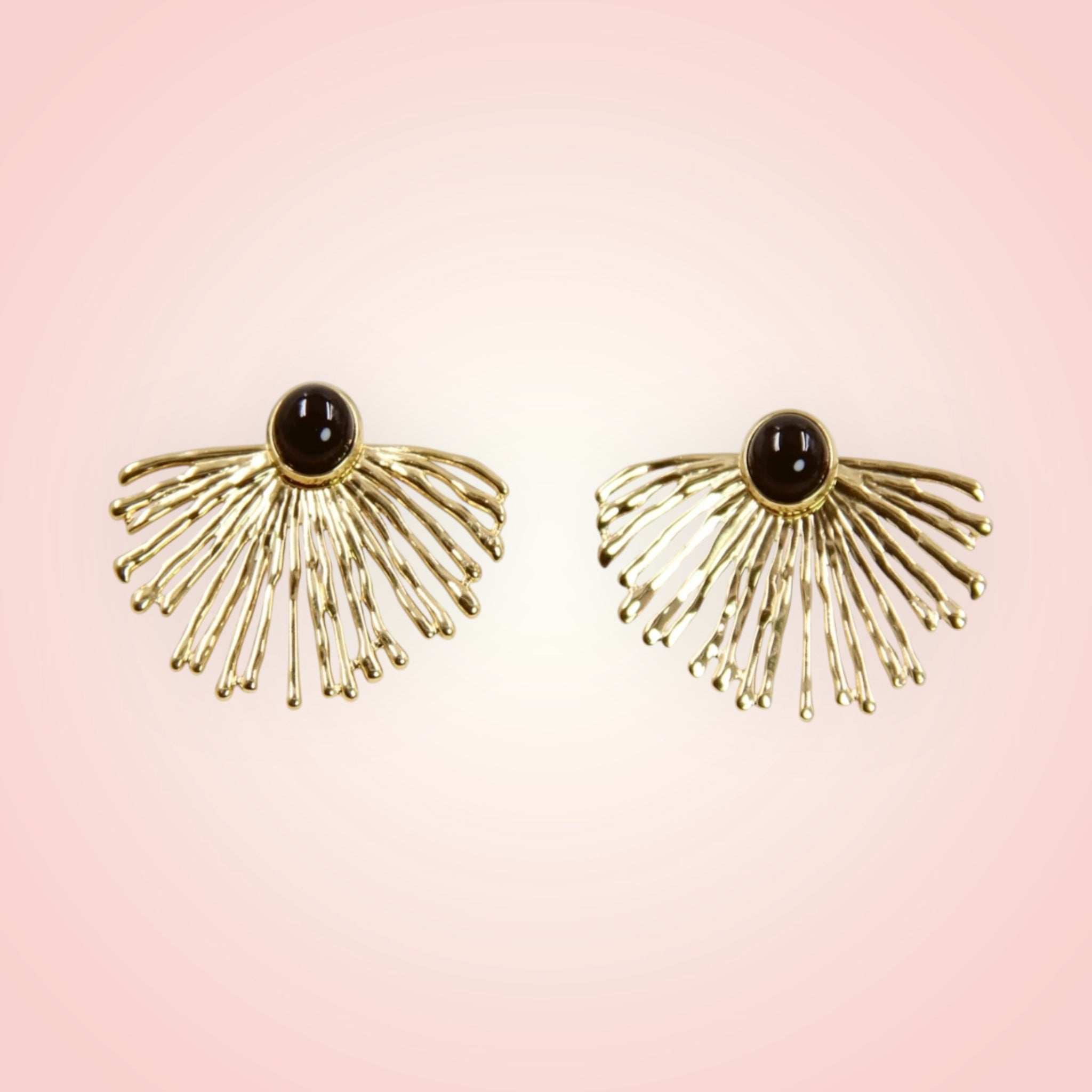 Boucle d’oreille Onyx