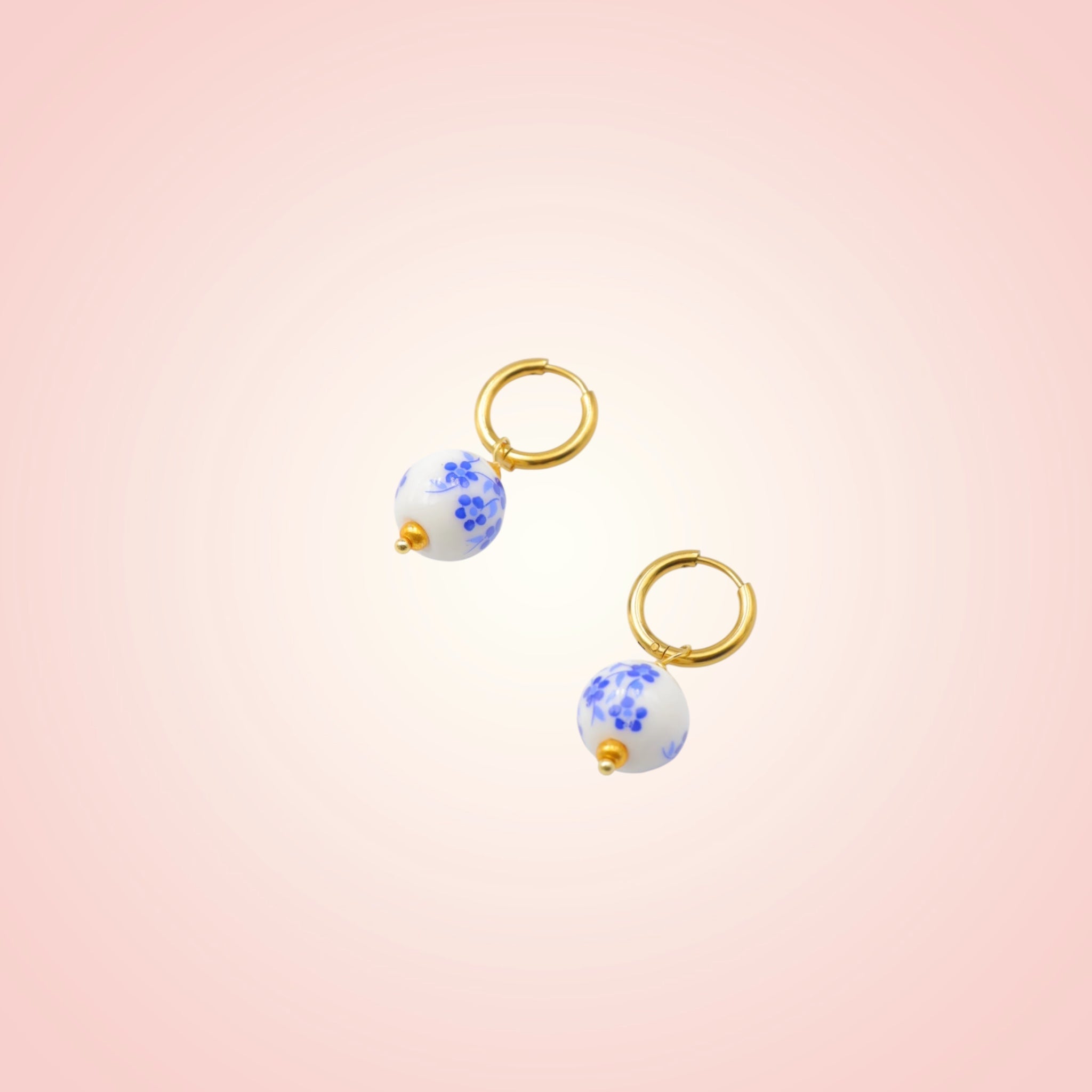 Boucle d'oreille Opaline