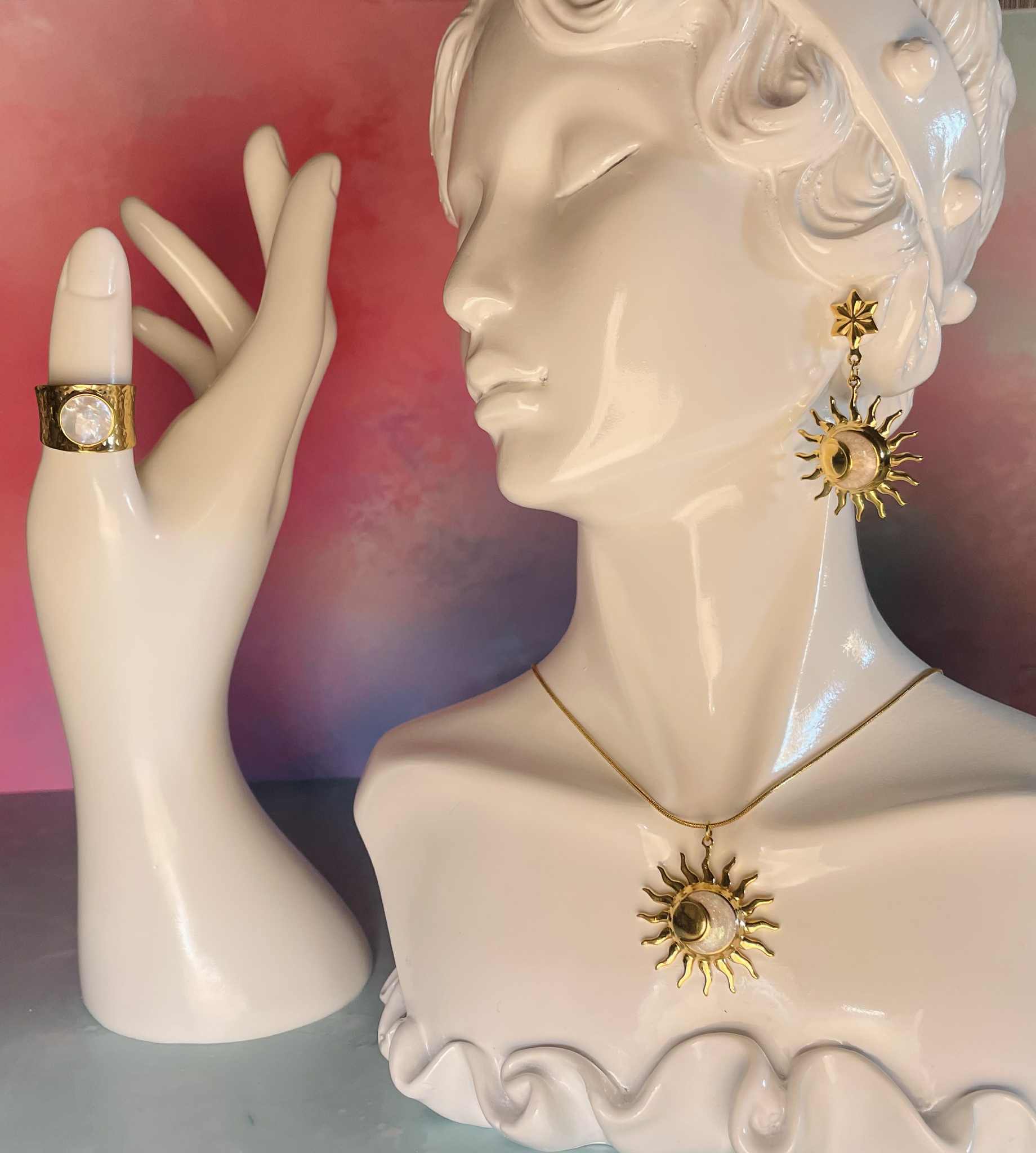 Boucle d'oreille Solaria